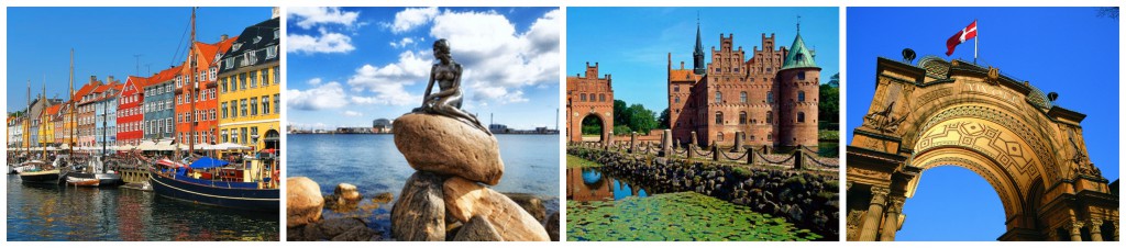 Denmark Copenhagen Collage